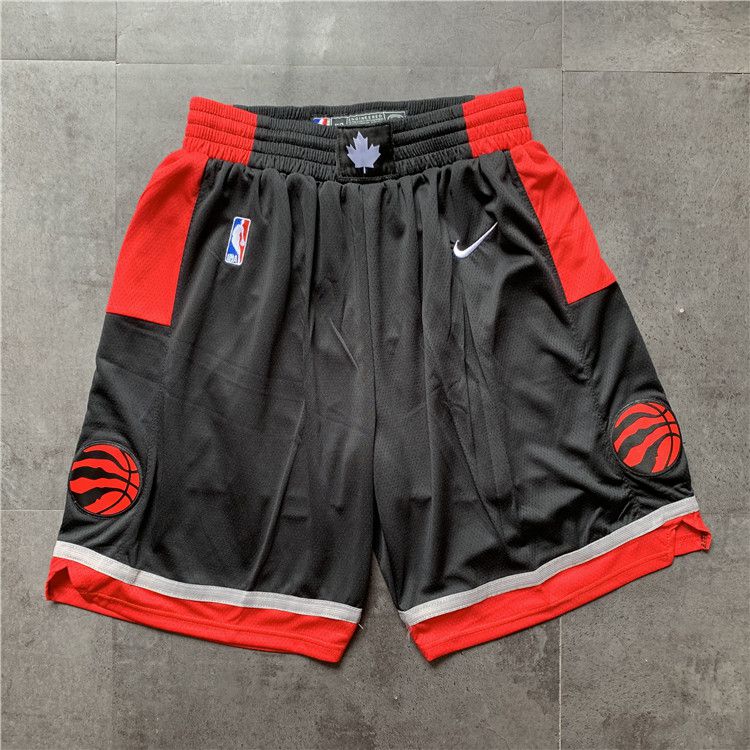 Men NBA Toronto Raptors Black Nike Shorts 04161->toronto raptors->NBA Jersey